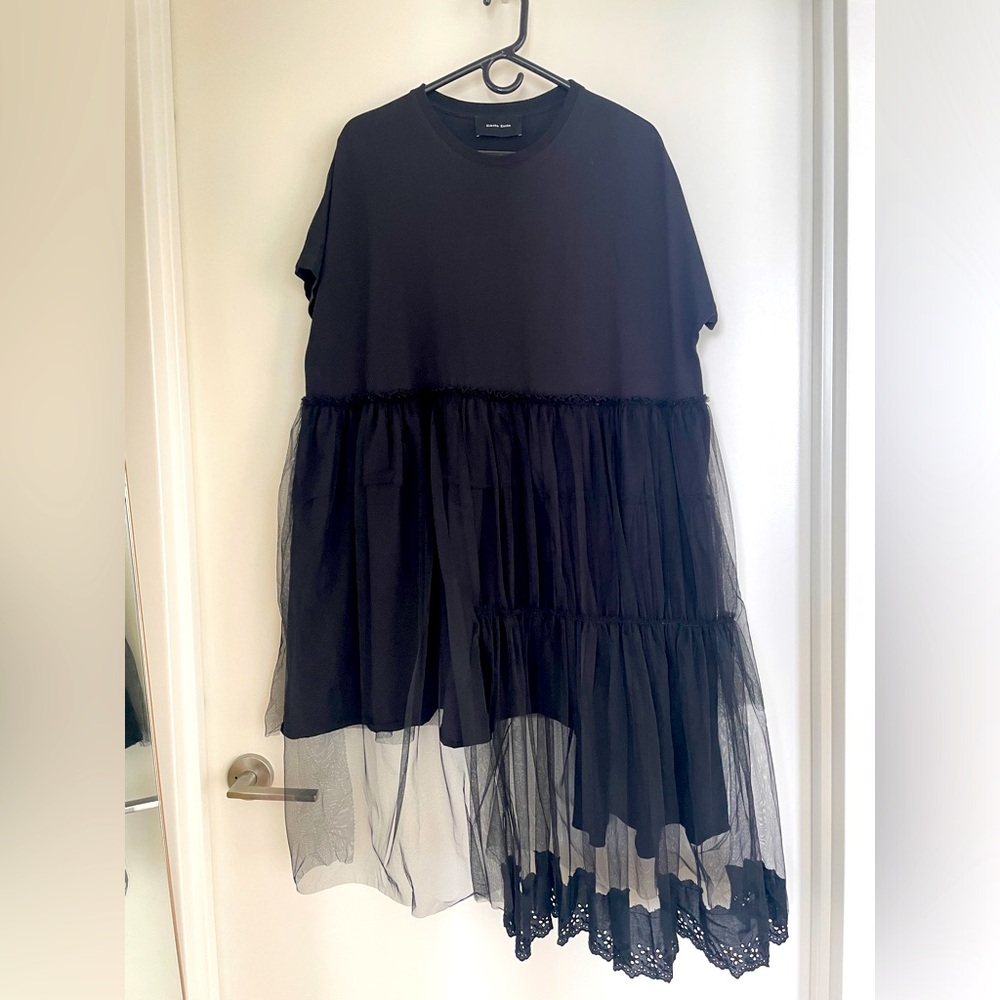 Simone Rocha Crew Neck T Shirt Dress (Not H&M Collab)